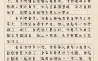 我的爸爸作文怎么写_二年级写人范文参考