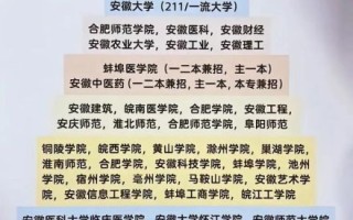 安徽大学排行榜_安徽大学排名前十有哪些