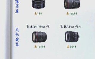 单反加镜头怎么选_新手入门最佳搭配