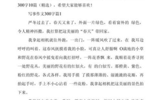 如何写事作文三百字_写事作文三百字怎么写