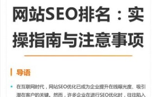 如何提升网站排名_网站SEO优化技巧