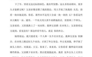 种田作文怎么写_如何描写农村生活