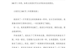 二年级作文怎么写_300字作文范例