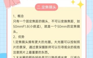 定焦镜头怎么用_新手入门技巧