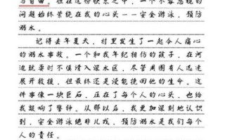 夏天游泳作文怎么写_游泳安全注意事项有哪些