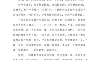 小荷作文怎么写_小荷作文写作技巧