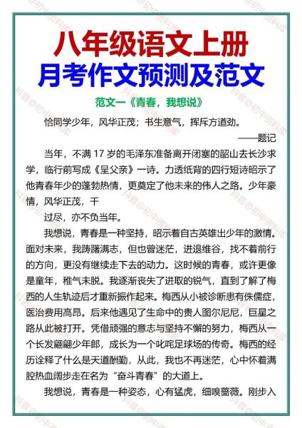 初二作文题目有哪些_如何写好初二作文-第3张图片-星辰妙记