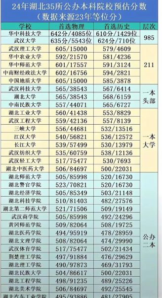湖北一本大学排名_2024最新榜单-第2张图片-星辰妙记 湖北一本大学排名_2024最新榜单-第2张图片-星辰妙记