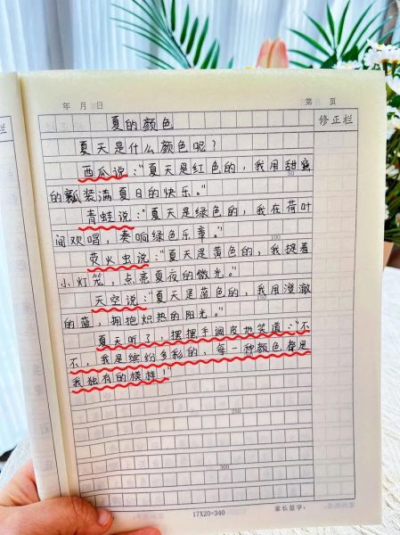 夏天的色彩作文怎么写_描写夏天颜色的优美段落-第2张图片-星辰妙记 夏天的色彩作文怎么写_描写夏天颜色的优美段落-第2张图片-星辰妙记