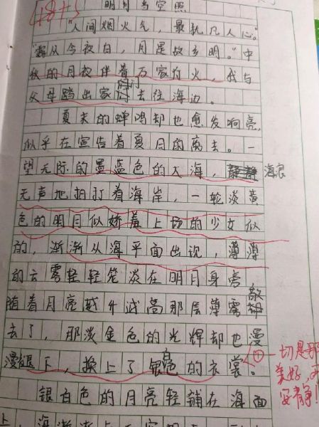 望月作文怎么写_小学生写景技巧-第3张图片-星辰妙记 望月作文怎么写_小学生写景技巧-第3张图片-星辰妙记
