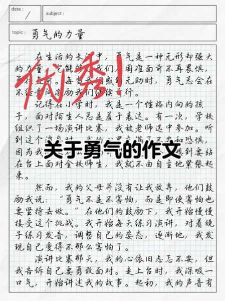 勇气作文怎么写_如何培养勇气-第1张图片-星辰妙记 勇气作文怎么写_如何培养勇气-第1张图片-星辰妙记