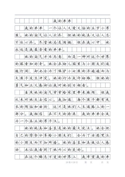 弟弟的作文怎么写_写弟弟的作文有哪些技巧-第3张图片-星辰妙记 弟弟的作文怎么写_写弟弟的作文有哪些技巧-第3张图片-星辰妙记