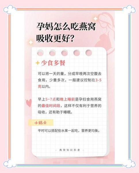 孕妇几个月开始吃燕窝_怀孕吃燕窝最佳时间-第1张图片-星辰妙记