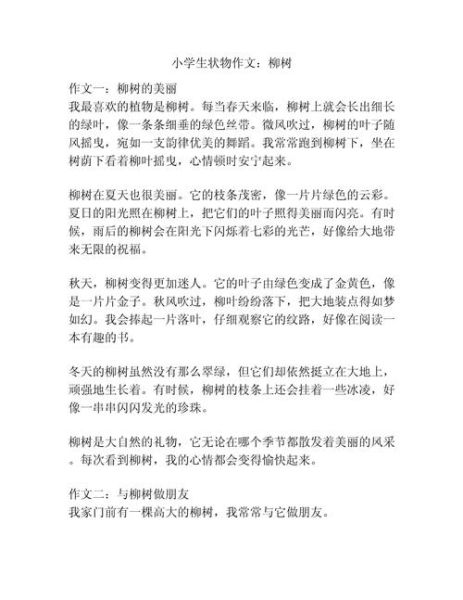 什么是状物作文_状物作文怎么写-第2张图片-星辰妙记