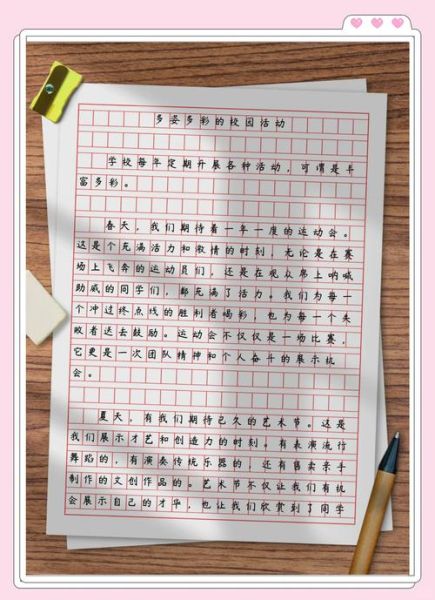 多彩的活动怎么写_多彩的活动写作技巧-第3张图片-星辰妙记