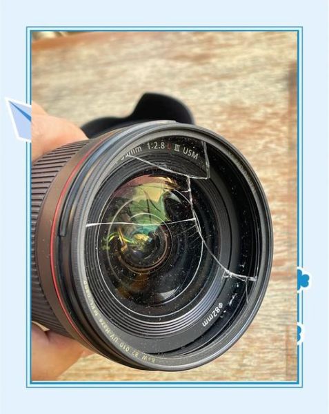 单反镜头摔断了怎么办_维修费用大概多少-第1张图片-星辰妙记