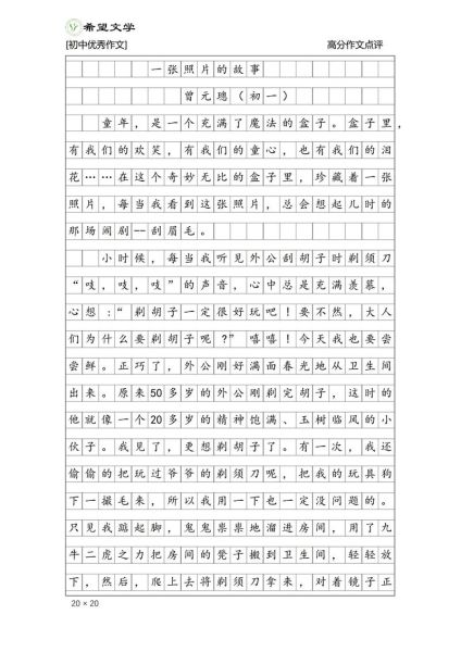 如何写好一篇作文_照片里的故事怎么写-第3张图片-星辰妙记 如何写好一篇作文_照片里的故事怎么写-第3张图片-星辰妙记