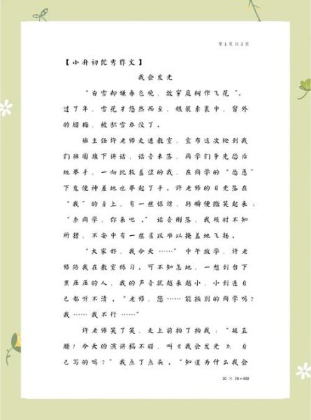 小升初作文怎么写_小升初作文辅导技巧-第3张图片-星辰妙记