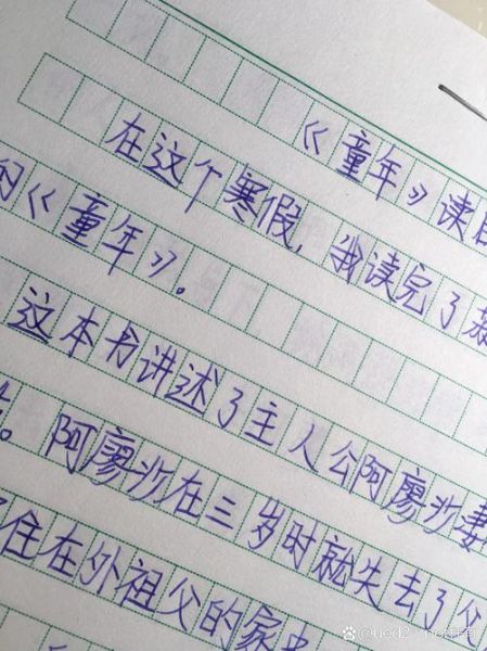 童年读后感怎么写_童年读后感作文800字-第2张图片-星辰妙记