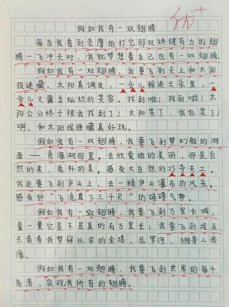 假如我有什么作文怎么写_小学生想象作文技巧-第1张图片-星辰妙记