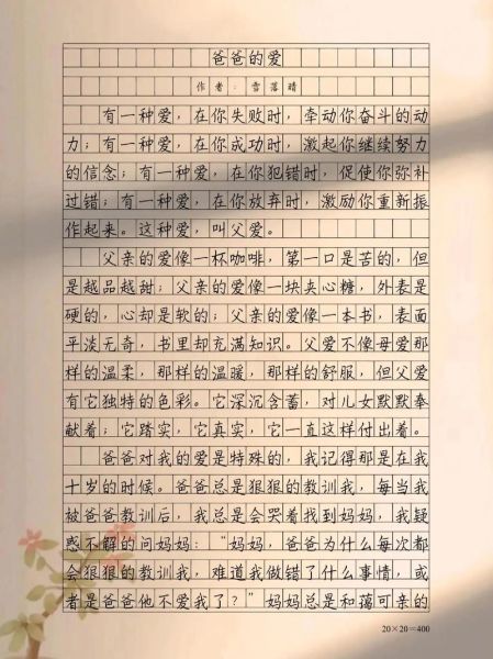 父爱是什么_如何描写父爱作文高中-第3张图片-星辰妙记 父爱是什么_如何描写父爱作文高中-第3张图片-星辰妙记