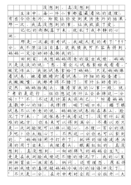 一件小事作文怎么写_一件小事作文素材有哪些-第3张图片-星辰妙记