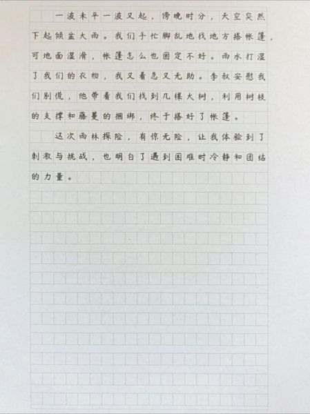 五年级下册语文作文怎么写_如何写出高分范文-第3张图片-星辰妙记