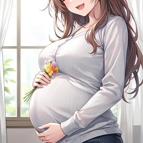 孕妇卡通图片哪里找_孕妇卡通头像怎么画-第1张图片-星辰妙记