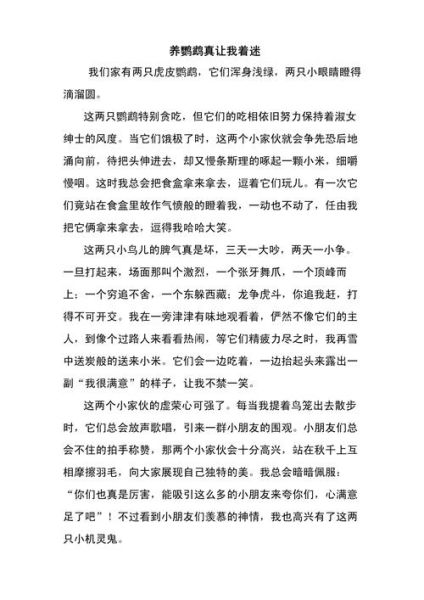 真让我着迷作文怎么写_真让我着迷作文素材-第2张图片-星辰妙记