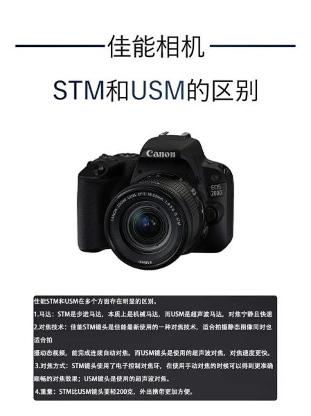 佳能镜头usm和stm区别_usm和stm哪个好-第1张图片-星辰妙记