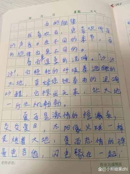 雨作文500字怎么写_写雨的作文有哪些技巧-第1张图片-星辰妙记