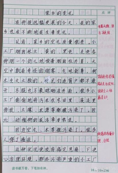 家乡的变化有哪些_家乡的变化作文800字怎么写-第2张图片-星辰妙记