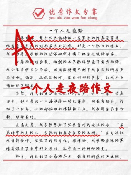 第一次走夜路作文怎么写_第一次走夜路作文开头-第2张图片-星辰妙记