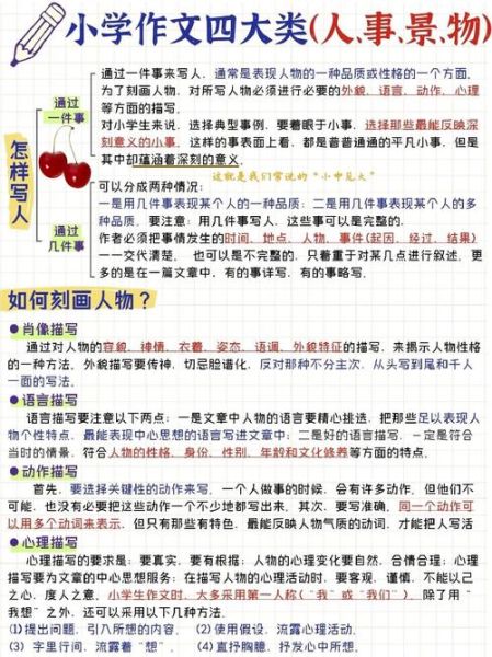 如何描写人物性格_写人作文技巧-第1张图片-星辰妙记