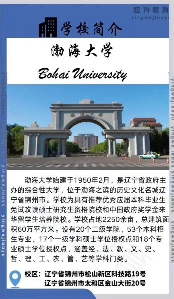 渤海大学在哪个城市_渤海大学具体位置在哪-第1张图片-星辰妙记