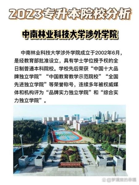 中南林业科技大学涉外学院怎么样_就业前景好吗-第1张图片-星辰妙记