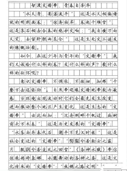 高考作文怎么写_优秀作文有哪些特点-第1张图片-星辰妙记