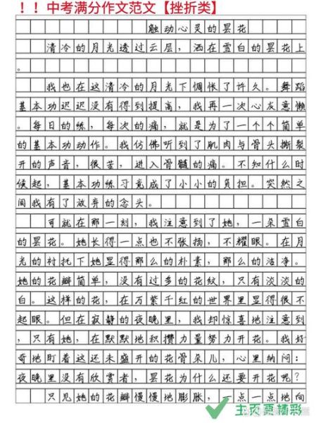 挫折作文怎么写_如何写出真情实感-第1张图片-星辰妙记