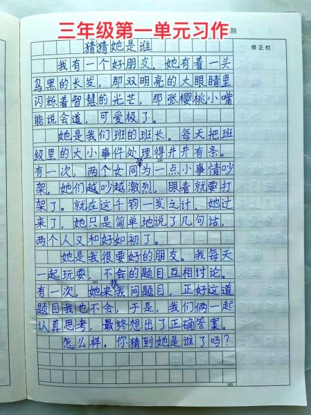 小学生300字作文怎么写_如何快速提高写作水平-第3张图片-星辰妙记