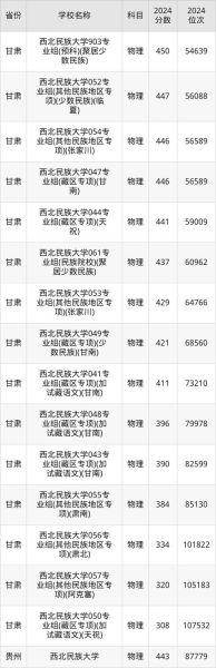西北民族大学分数线是多少_历年录取位次-第1张图片-星辰妙记