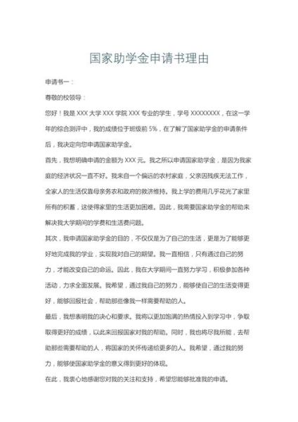 大学助学金申请条件_怎么写申请材料-第3张图片-星辰妙记