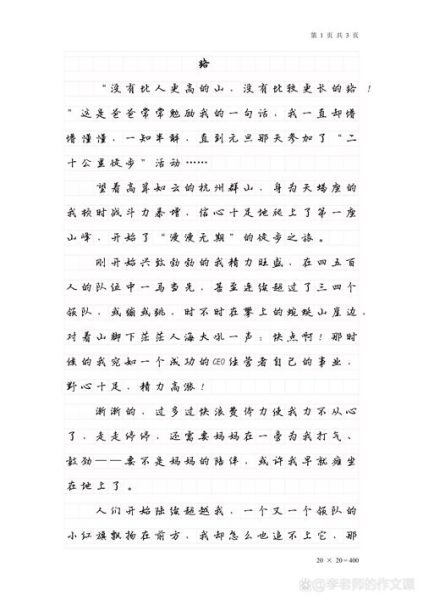 中考作文怎么写_中考作文范文有哪些-第1张图片-星辰妙记