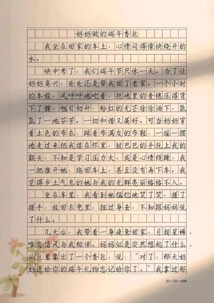 初一作文怎么写_如何写出高分作文-第3张图片-星辰妙记