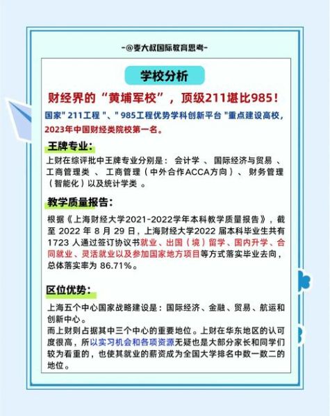 上海财经大学中外合作办学怎么样_申请条件-第2张图片-星辰妙记