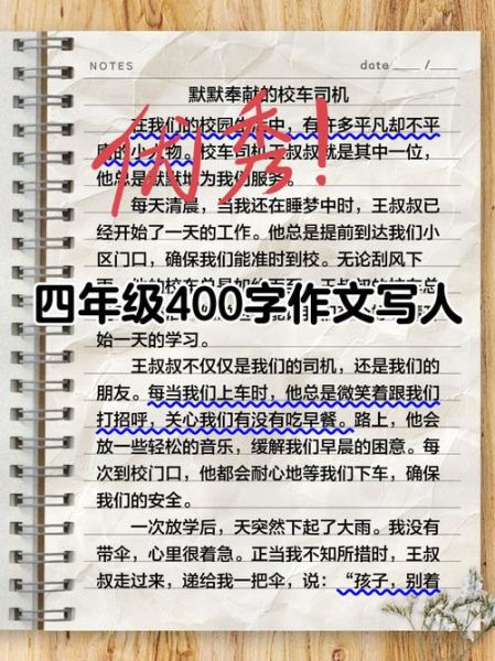 写人的作文400字怎么写_如何描写人物特点-第1张图片-星辰妙记