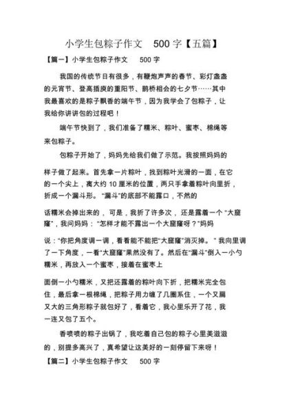 端午节作文怎么写_端午节500字作文范例-第2张图片-星辰妙记 端午节作文怎么写_端午节500字作文范例-第2张图片-星辰妙记