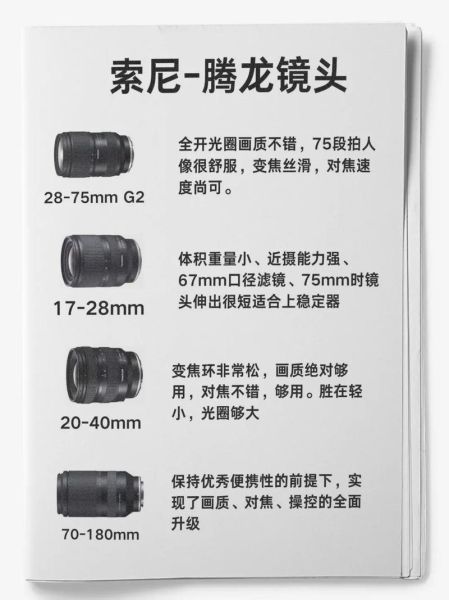 索尼副厂镜头推荐_适马腾龙怎么选-第1张图片-星辰妙记 索尼副厂镜头推荐_适马腾龙怎么选-第1张图片-星辰妙记