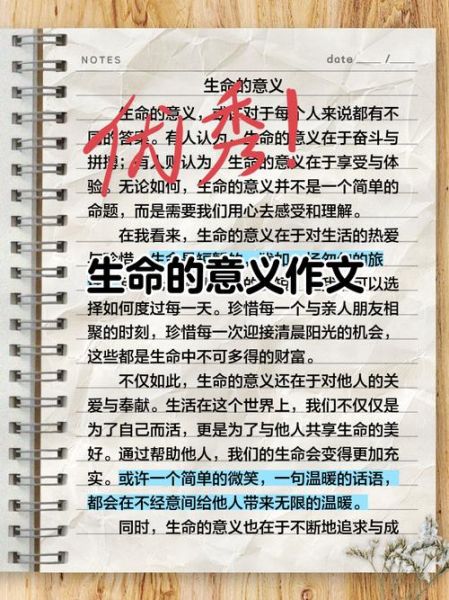 生命的意义是什么_如何写好生命作文-第1张图片-星辰妙记 生命的意义是什么_如何写好生命作文-第1张图片-星辰妙记