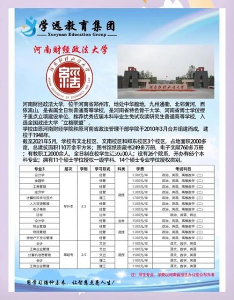 河南财经政法大学怎么样_河南财经政法大学有哪些王牌专业-第2张图片-星辰妙记