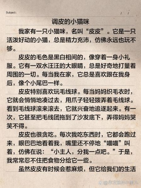 小猫的作文怎么写_如何描写小猫的可爱动作-第2张图片-星辰妙记 小猫的作文怎么写_如何描写小猫的可爱动作-第2张图片-星辰妙记